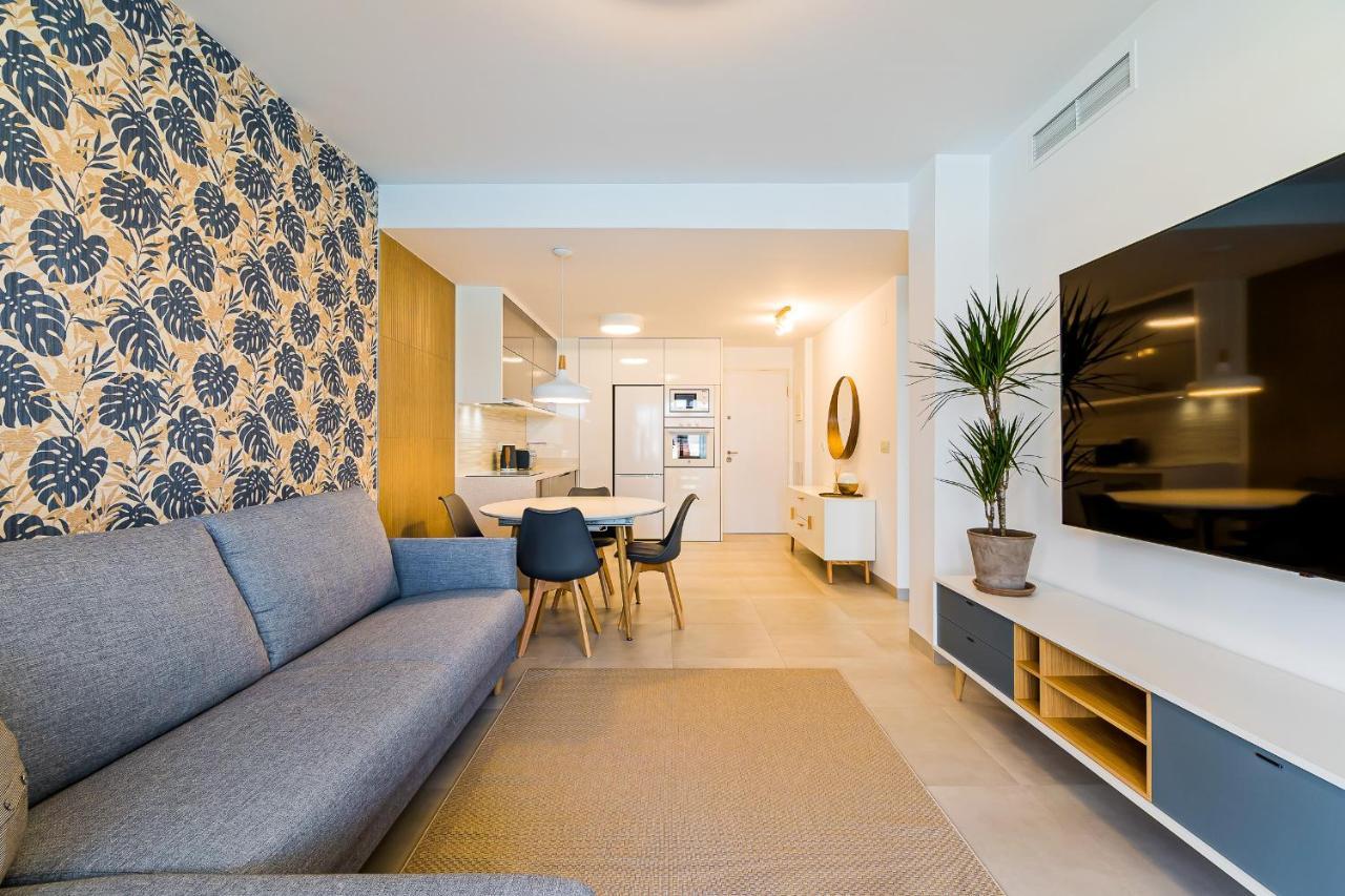 High Class 2 Bedroom Apartment With Underfloor Heating Torre de la Horadada Bagian luar foto